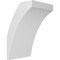 Ekena Millwork 6-in. W x 6-in. D x 10-in. H Thorton Architectural Grade PVC Knee Brace BRCP06X06X10THR - alternate 1